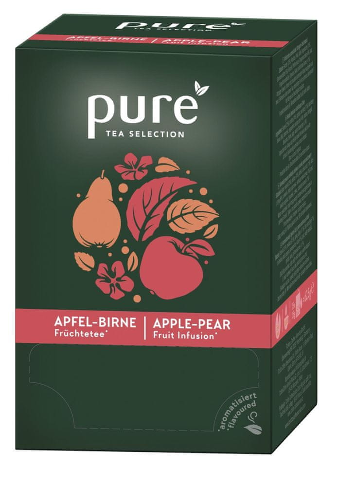 WEBHIDDENBRAND Ovocný čaj Pure - jablko, hruška, 25x 3 g